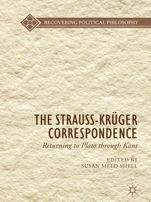 cover image of The Strauss-Krüger Correspondence